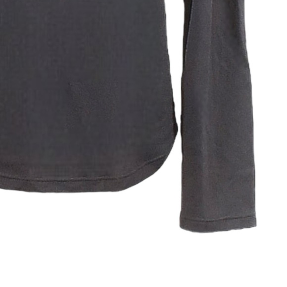 🌺 Christian Siriano Lightweight Comfy Long Sleeve Top S Animal Print Gray - Picture 6 of 9